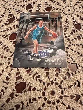 Topps Charlotte Hornets Blue Basketball Card - Kon Knuppel